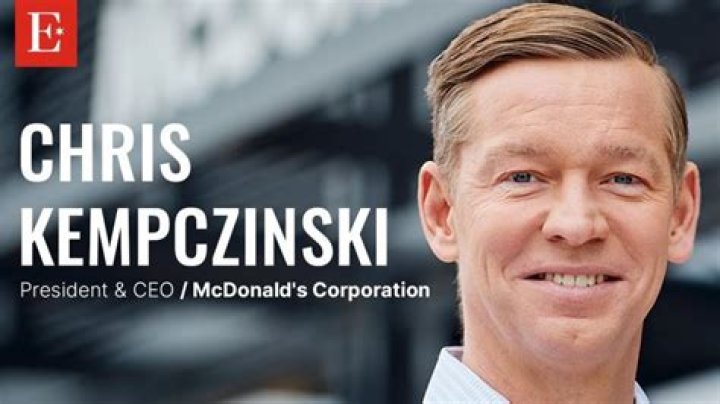 Christopher Kempczinski Net Worth 2024