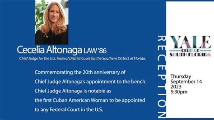 	CIRCUIT JUDGE ALTONAGA CHOSEN FOR FEDERAL COURT NOMINATION	
