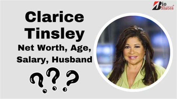 Clarice Tinsley Bio, Age, Height, Husband, Salary, Net Worth, Fox 4-TV