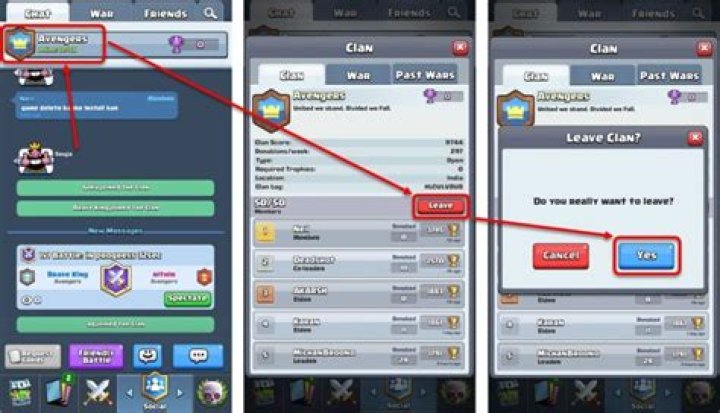 Clash Royale: How to Join and Leave a Clan