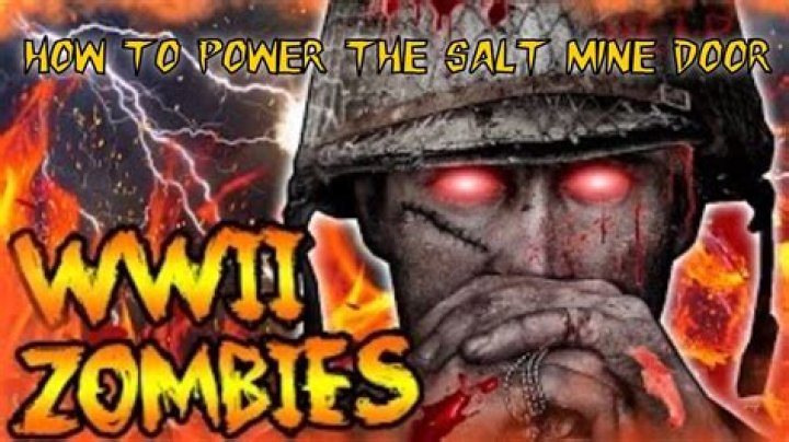 CoD WW2 Zombies: How to Open the Salt Mine Door