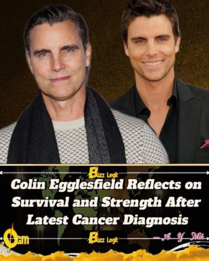 Colin Egglesfield's Brave Battle Against Cancer