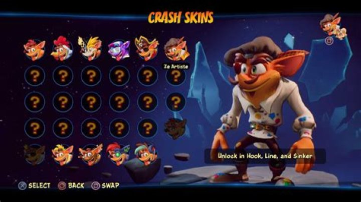 Crash Bandicoot 4 All Skins and How to Get Them
