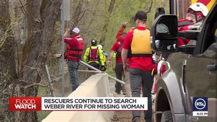 Crews continue search along Weber River for missing woman