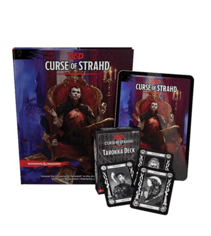 D&D 5E - Curse of Strahd...tarokka deck necessary?