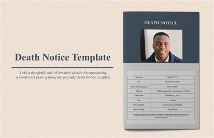 	DEATH NOTICE	