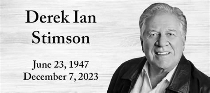 Derek Stimson Obituary Calgary Alberta, Derek Stimson Has Passed Away – Death