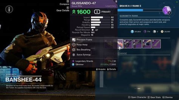 Destiny 2 Glissando-47 god rolls, how to get, and more
