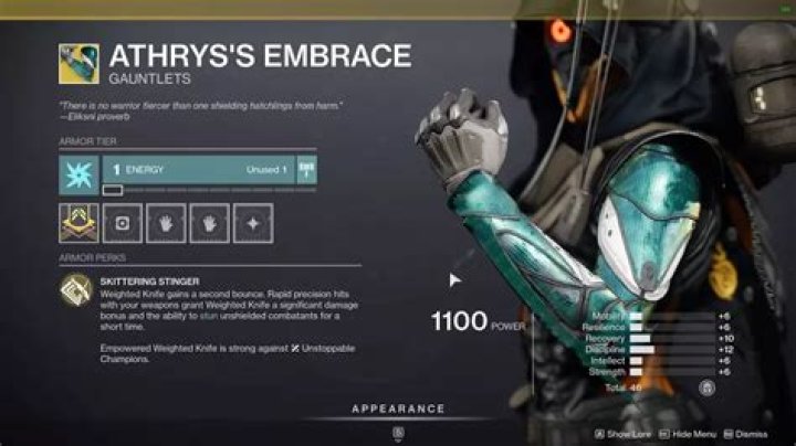 Destiny 2: How to Get Athrys’s Embrace Exotic Hunter Gauntlets