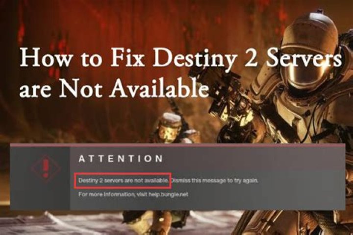 Destiny 2 servers are not available, Bungie does emergency maintenance