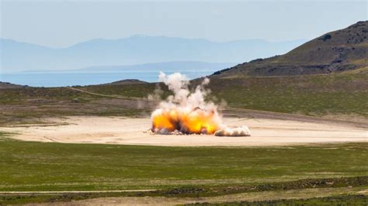 Detonations At Utah Test & Training Range Shake Northern Wasatch Front