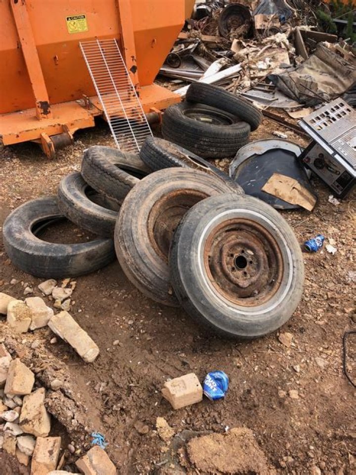 	DISPOSE OF OLD TIRES AT DROP-OFF SITES	
