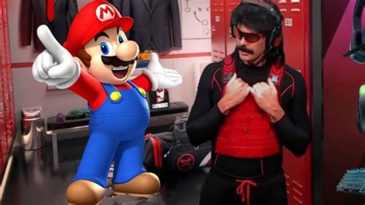 Dr Disrespect roasted by fans after accidental Mario cosplay