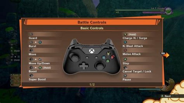 Dragon Ball Z Kakarot Controls Guide