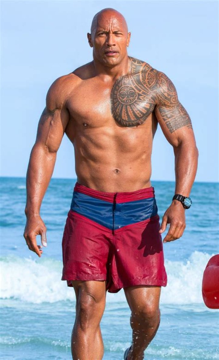 Dwayne Johnson Shirtless