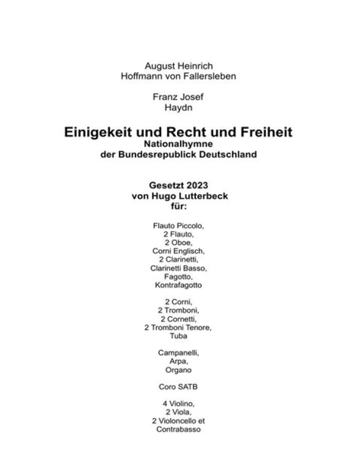 „Einigkeit, Recht und Freiheit