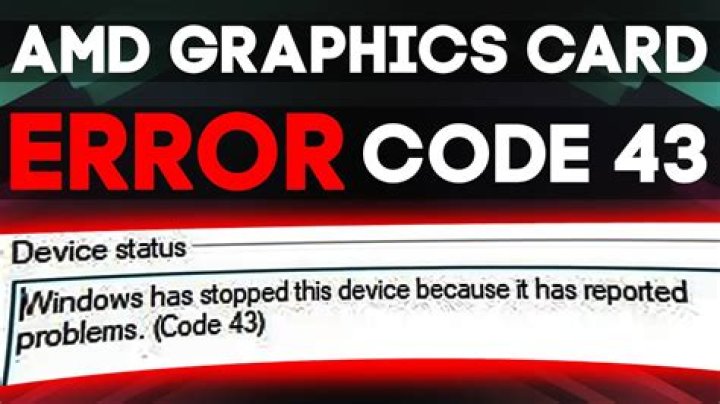 Error Code 43 and 12