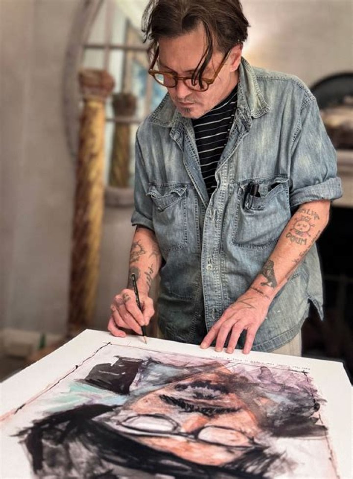 Exploring The Artistic Journey Of Johnny Depp: Paintings By Johnny Depp