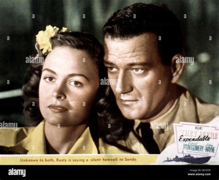 Exploring The Iconic Duo: John Wayne And Donna Reed