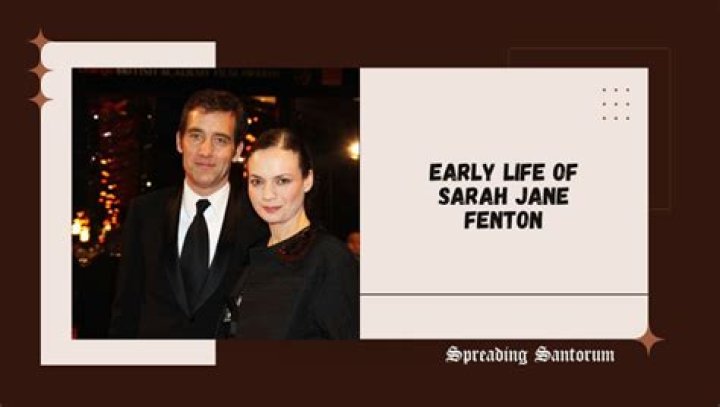 Exploring The Life And Legacy Of Sarah Jane Fenton