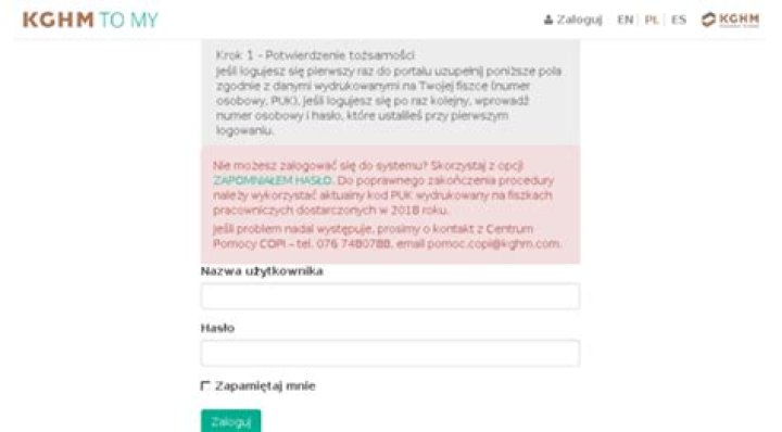 extranet.kghm.com login safely, analysis & comments