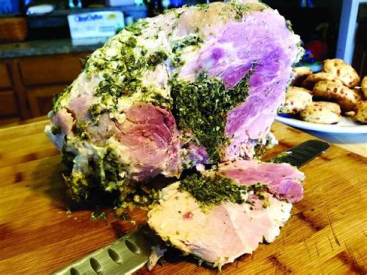	FAME OF MARYLAND STUFFED HAM SURE TO SPREAD	