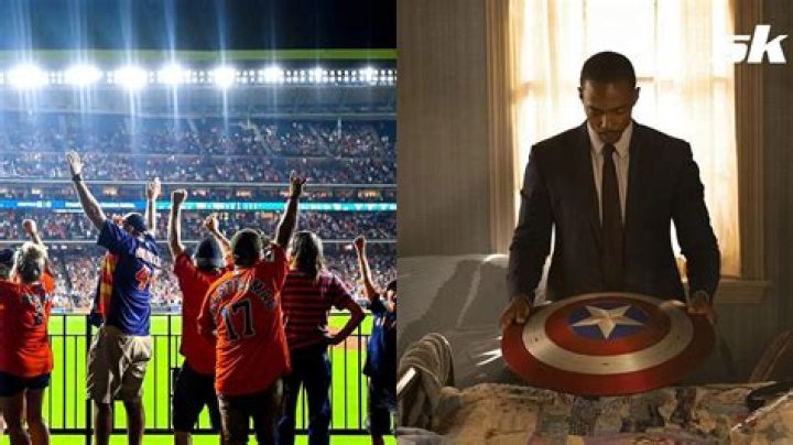 Fans get star-struck as MCU's Captain America Anthony Mackie graced Astros game against Yankees