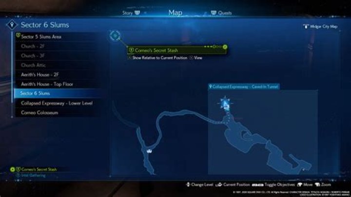 FF7 Remake Chocobo Search quest map and locations guide