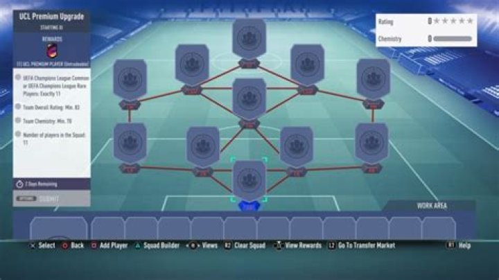 FIFA 19: How to Complete UCL Premium Upgrade SBC
