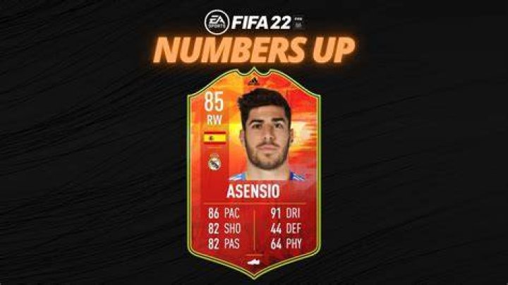 FIFA 22 Marco Asensio Adidas Numbers Up SBC: Is it worth it?