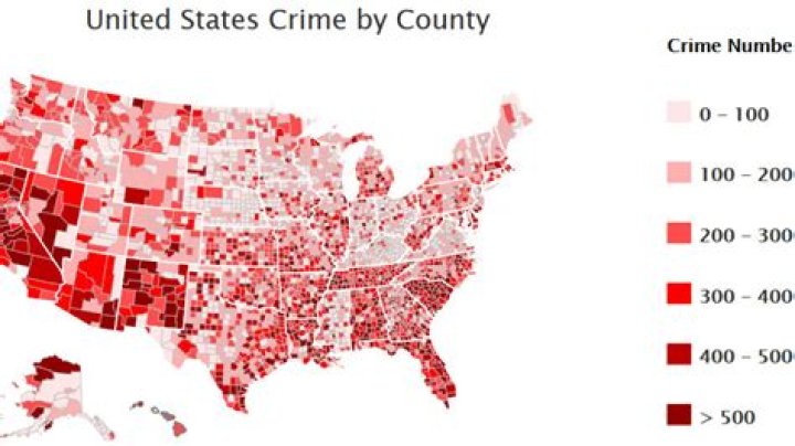 Find Out Crime Rates In Your Area On An Interactive Map