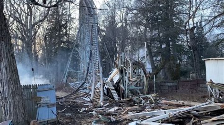 Fire at Pennsylvania amusement park damages roller coaster
