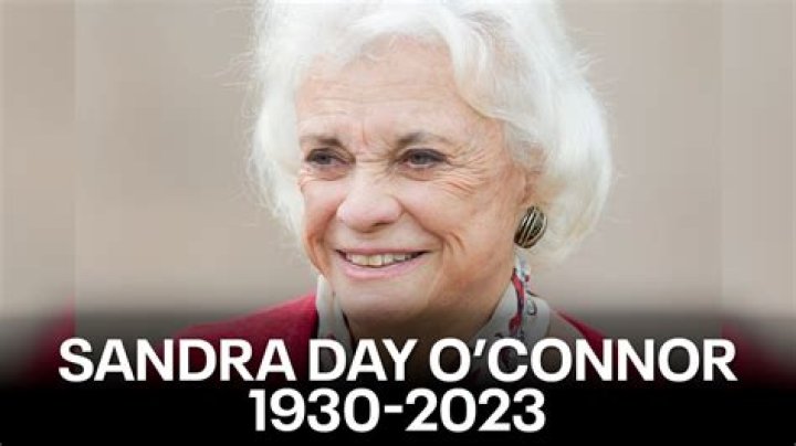 Former U.S. Supreme Court Justice Sandra Day O’Connor has died