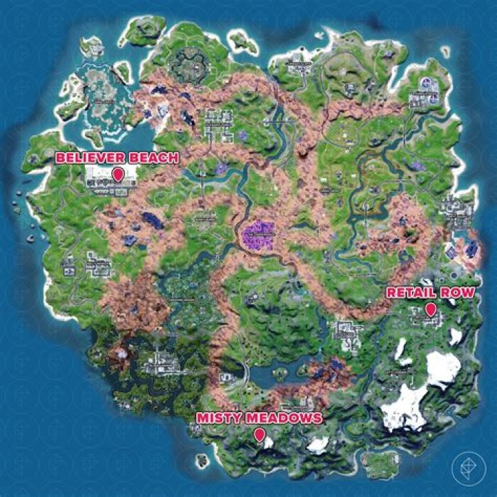 Fortnite Ariana Grande Record and Turntable map locations