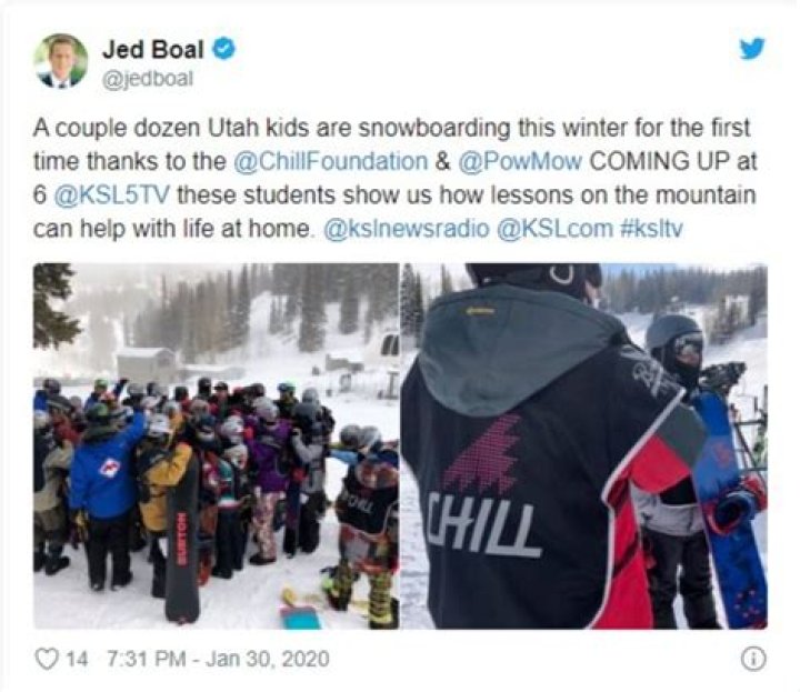 Foundation Helps Utah Kids Snowboard For First Time