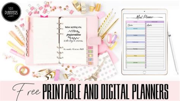 FREE Custom Planner Printables | Instant Download