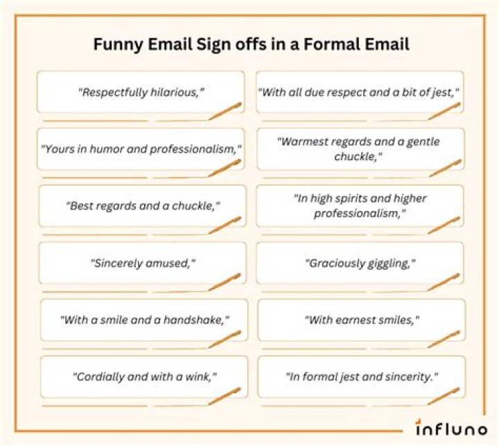 Funny Email Sign-Offs: Injecting Humor Into Your Communication