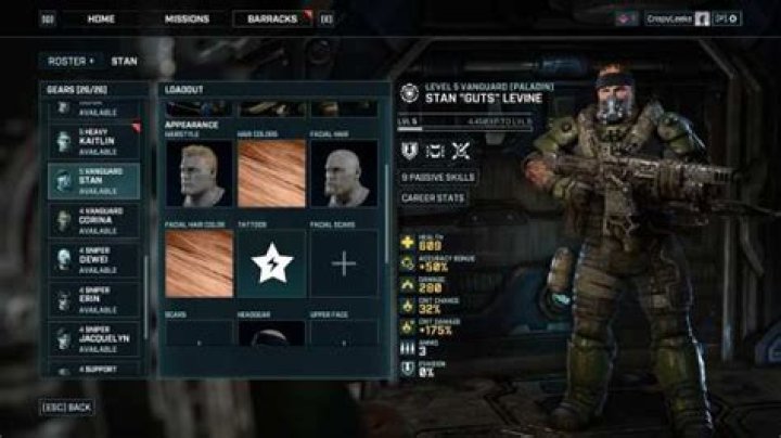 Gears Tactics: How to Customize Character Appearance