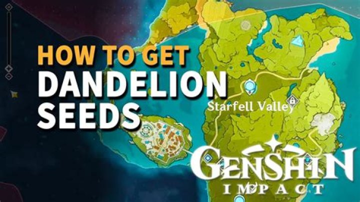Genshin Impact: How to Get Dandelion Seeds