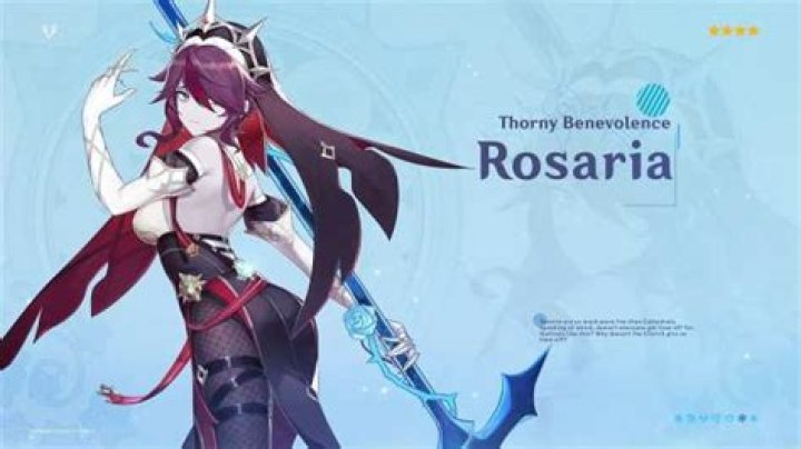 Genshin Impact: How to Get Rosaria
