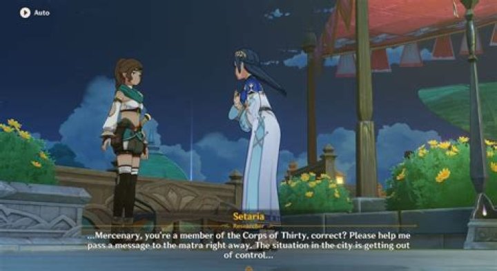 Genshin Impact Setaria answers for Sumeru Archon Quest