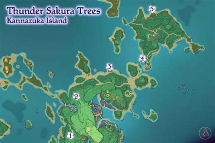 Genshin Impact Thunder Sakura Locations: Full List