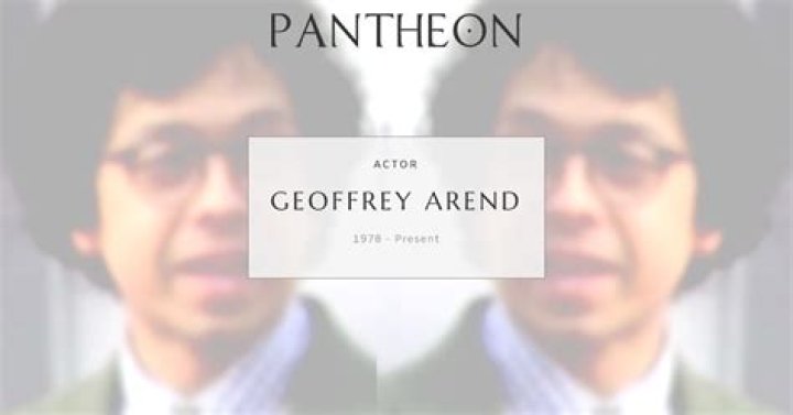Geoffrey Arend Biography