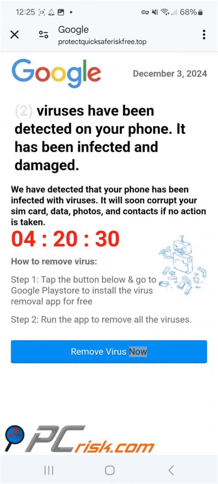 Got a Virus Warning on Your Android? Here's How to Respond