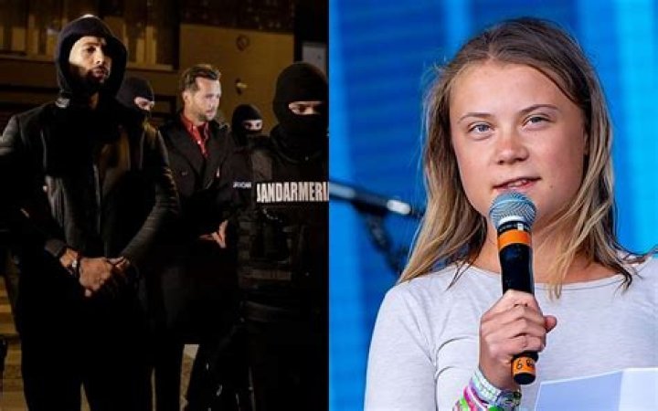 Greta Thunberg reacts to Andrew Tate’s arrest in Romania