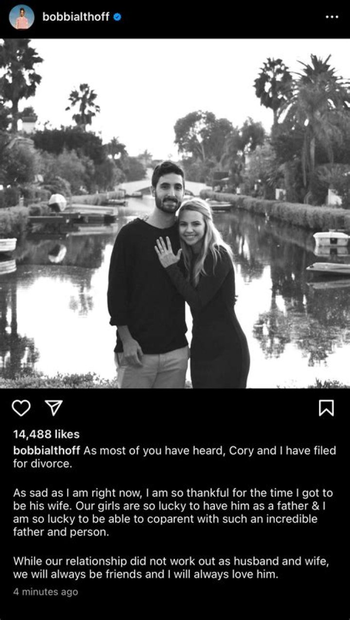 Has Bobbi Althoff Divorced Husband Cory? Controversy