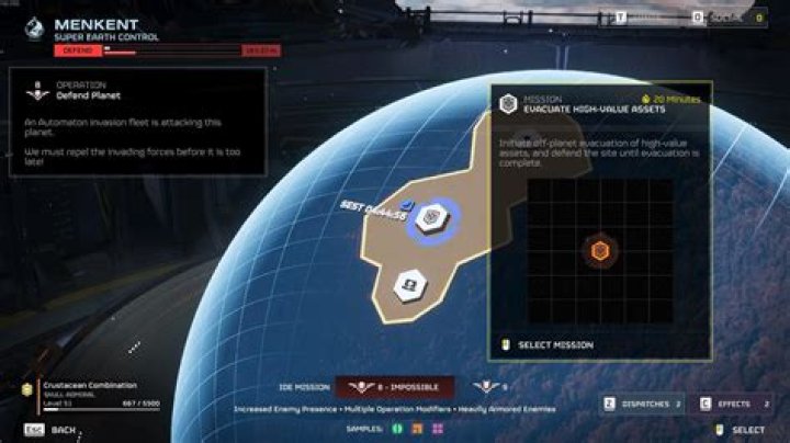 Helldivers 2 defense missions need more positive modifiers