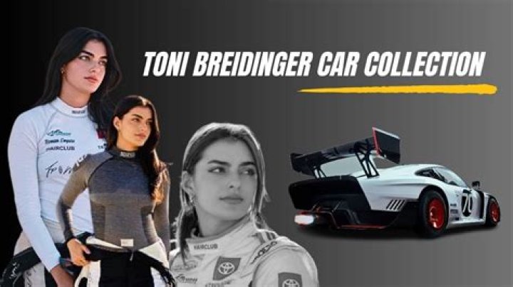 Here Is The Car Collection of Toni Breidinger
