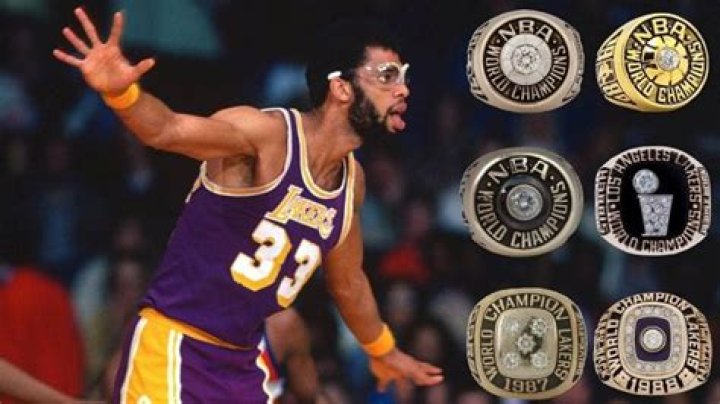 How many rings does Kareem Abdul Jabbar have?