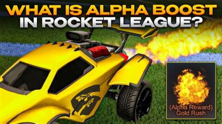 How Much is Alpha Boost in Rocket League?